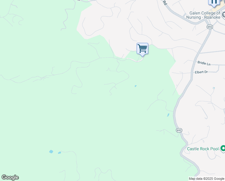 map of restaurants, bars, coffee shops, grocery stores, and more near 5913 Winnbrook Dr in Roanoke