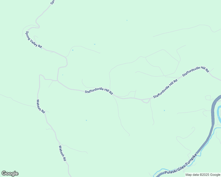map of restaurants, bars, coffee shops, grocery stores, and more near 105 Whispering Pines Drive in Staffordsville