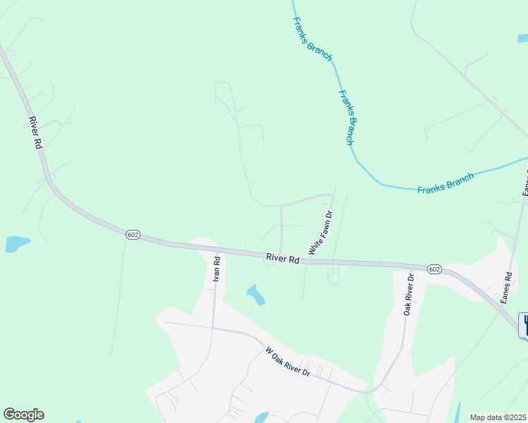 map of restaurants, bars, coffee shops, grocery stores, and more near 9305 Hunters Trail Road in Petersburg
