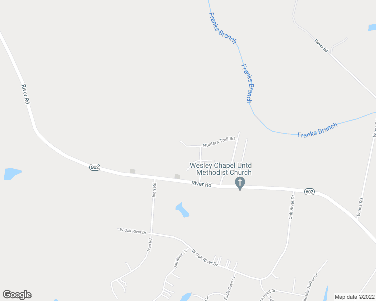 map of restaurants, bars, coffee shops, grocery stores, and more near 9305 Hunters Trail Road in Petersburg