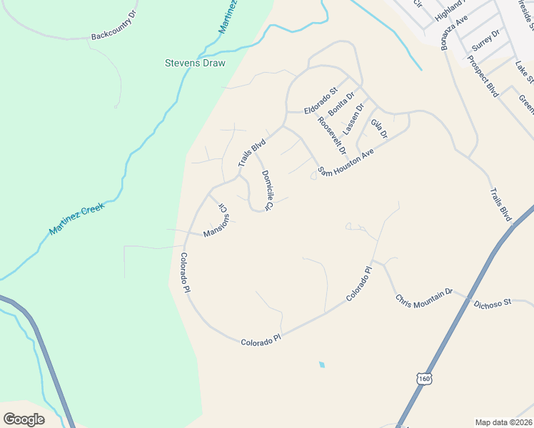 map of restaurants, bars, coffee shops, grocery stores, and more near 232 Domicile Circle in Pagosa Springs