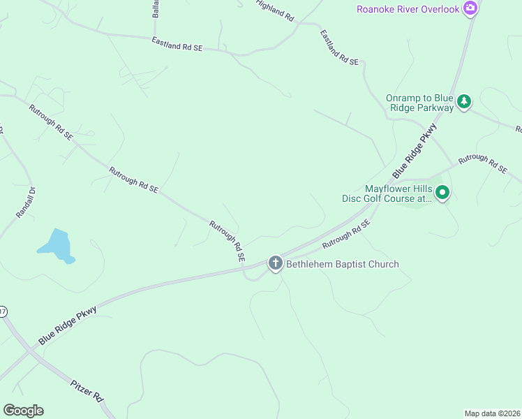 map of restaurants, bars, coffee shops, grocery stores, and more near 2840 Sha-Al Rd in Roanoke