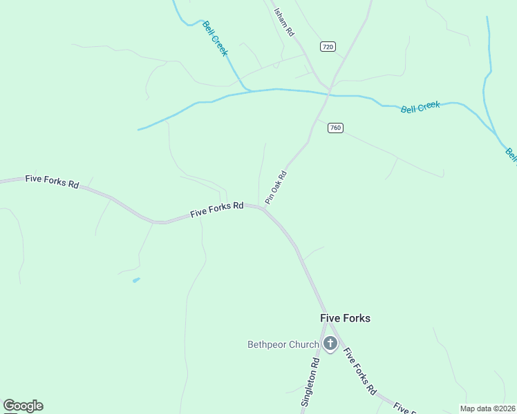 map of restaurants, bars, coffee shops, grocery stores, and more near County Road 658 in Pamplin