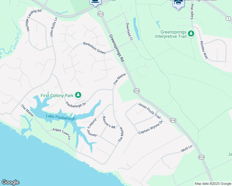 map of restaurants, bars, coffee shops, grocery stores, and more near 114 The Maine in Williamsburg