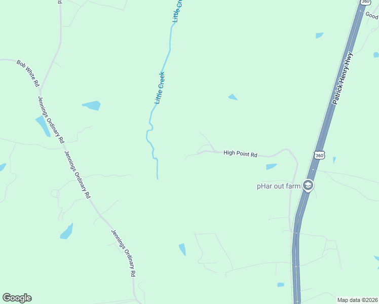 map of restaurants, bars, coffee shops, grocery stores, and more near 931 High Point Road in Crewe