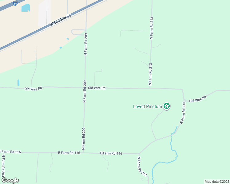 map of restaurants, bars, coffee shops, grocery stores, and more near 6286 East Farm Road 112 in Strafford