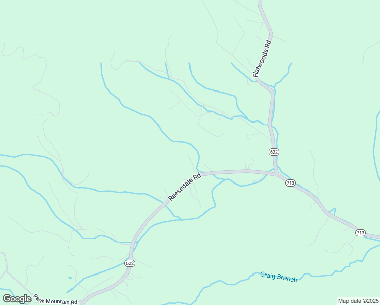 map of restaurants, bars, coffee shops, grocery stores, and more near 2891 Reesedale Road in Elliston