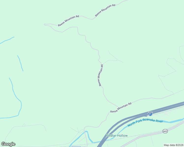 map of restaurants, bars, coffee shops, grocery stores, and more near 2811 Reese Mountain Road in Elliston