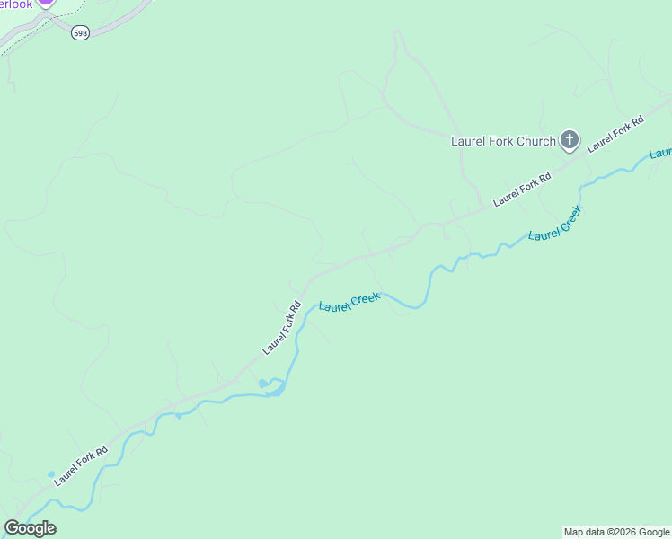 map of restaurants, bars, coffee shops, grocery stores, and more near 5138 Laurel Fork Road in Rocky Gap