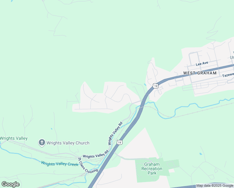 map of restaurants, bars, coffee shops, grocery stores, and more near 156 Murray Circle in Bluefield