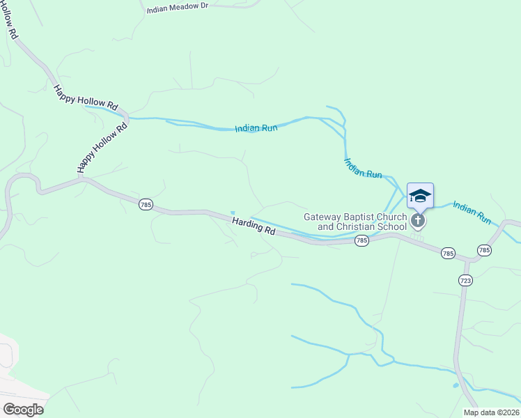 map of restaurants, bars, coffee shops, grocery stores, and more near 445 Mill Pointe Road in Blacksburg