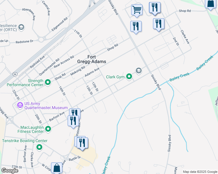 map of restaurants, bars, coffee shops, grocery stores, and more near in Fort Lee