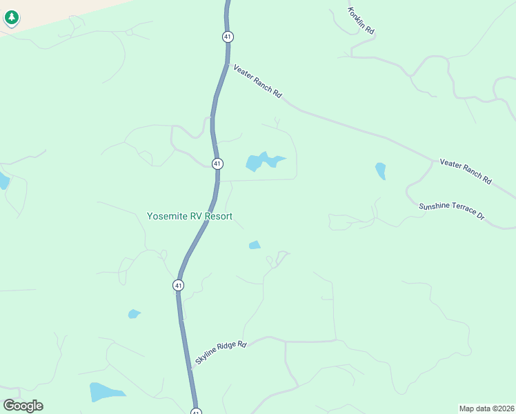 map of restaurants, bars, coffee shops, grocery stores, and more near 46330 Van Teri Road in Coarsegold