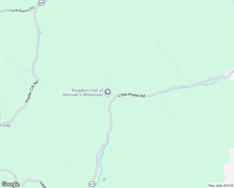 map of restaurants, bars, coffee shops, grocery stores, and more near Little Prater Road in Grundy