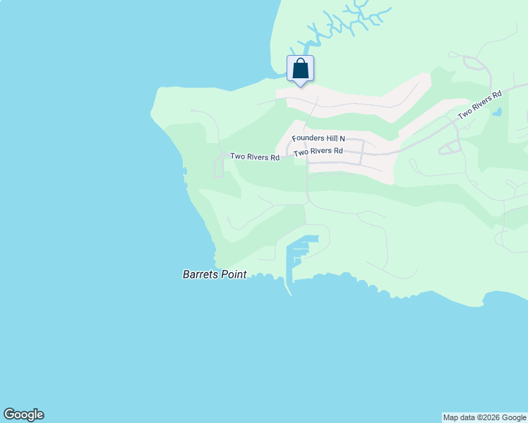 map of restaurants, bars, coffee shops, grocery stores, and more near Barrets Pointe in Williamsburg