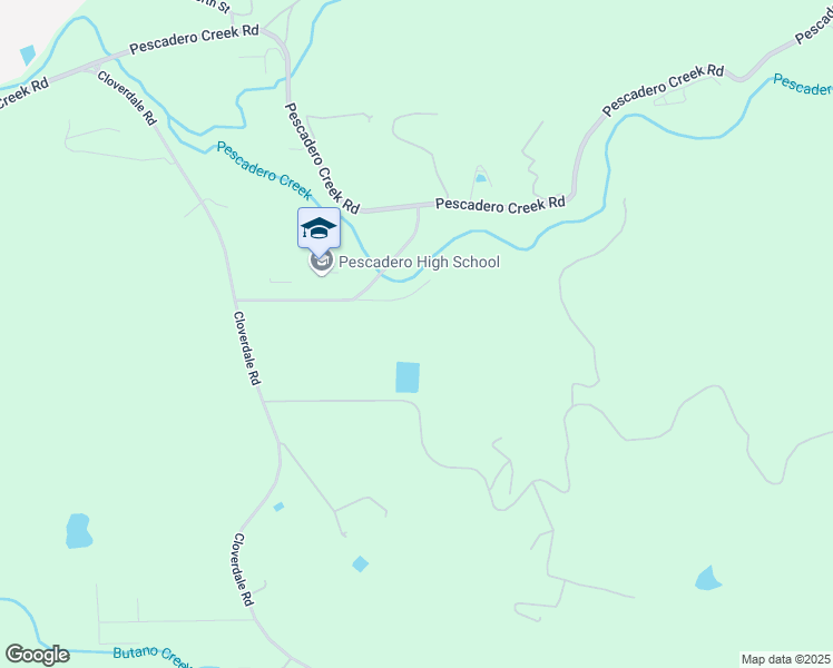 map of restaurants, bars, coffee shops, grocery stores, and more near 243 Butano Cut-Off in Pescadero