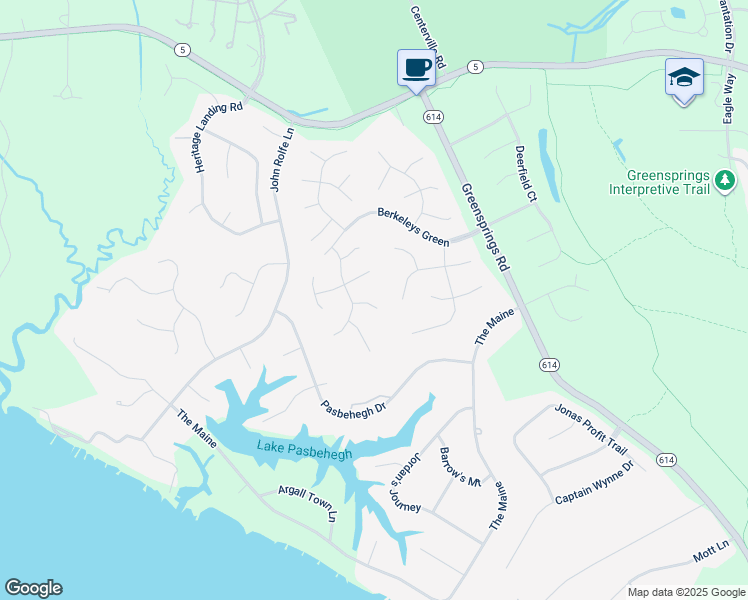 map of restaurants, bars, coffee shops, grocery stores, and more near 3009 Bent Creek Road in Williamsburg