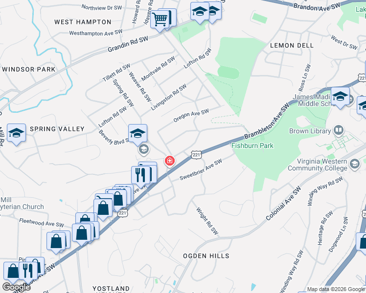 map of restaurants, bars, coffee shops, grocery stores, and more near in 