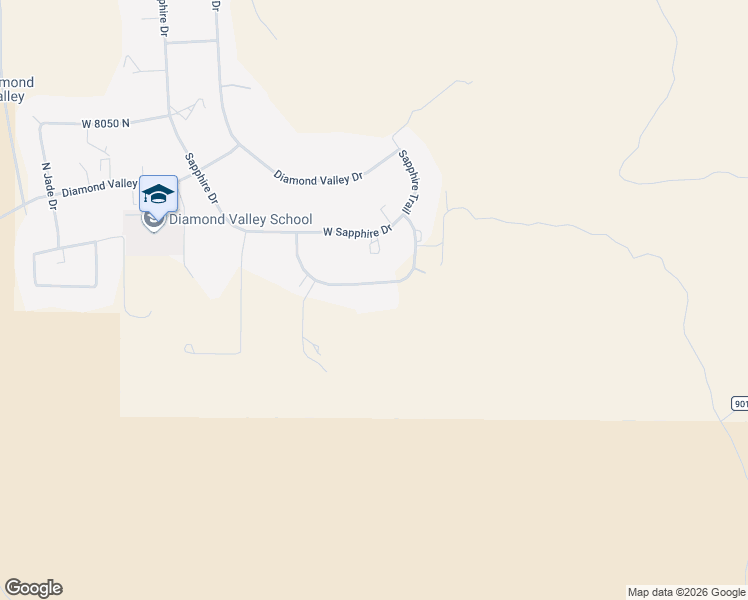 map of restaurants, bars, coffee shops, grocery stores, and more near 969 West Amethyst in St. George