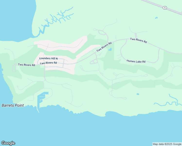 map of restaurants, bars, coffee shops, grocery stores, and more near 1909 Miln House Road in Williamsburg