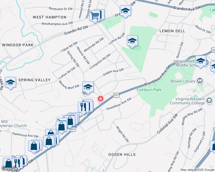 map of restaurants, bars, coffee shops, grocery stores, and more near in 