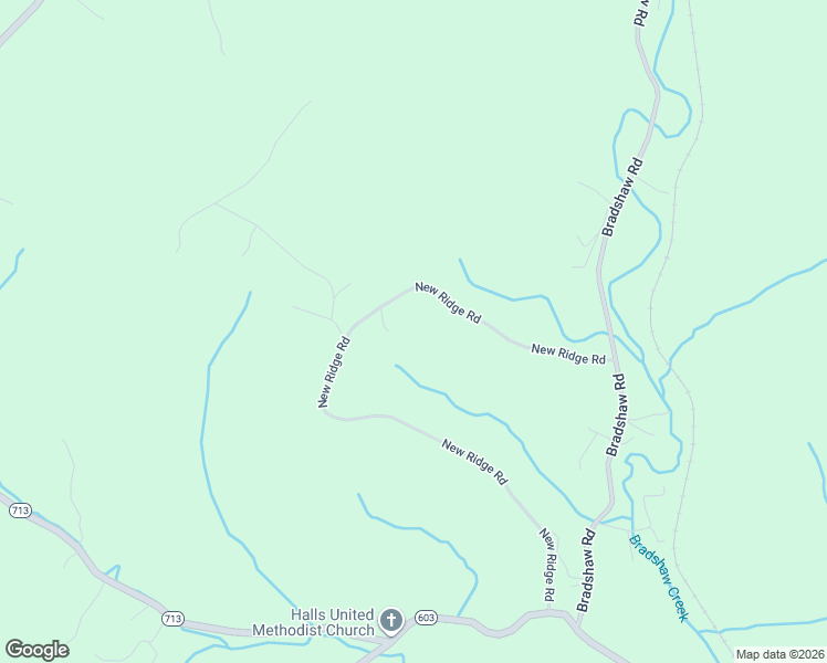 map of restaurants, bars, coffee shops, grocery stores, and more near 2920 New Ridge Road in Elliston