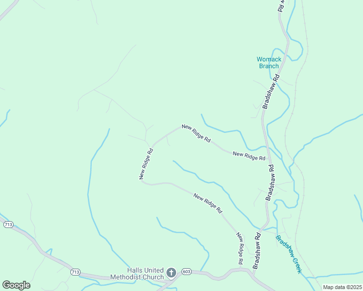 map of restaurants, bars, coffee shops, grocery stores, and more near 2920 New Ridge Road in Elliston