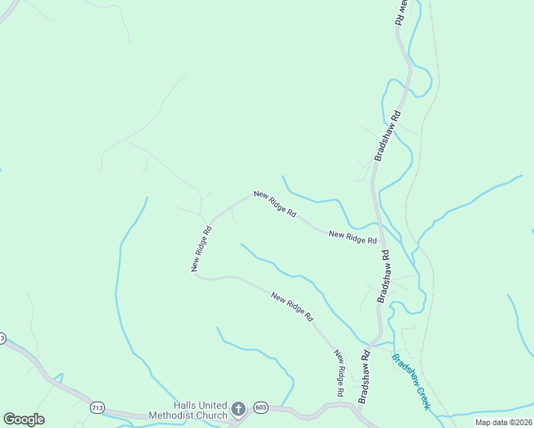 map of restaurants, bars, coffee shops, grocery stores, and more near 2930 New Ridge Road in Elliston