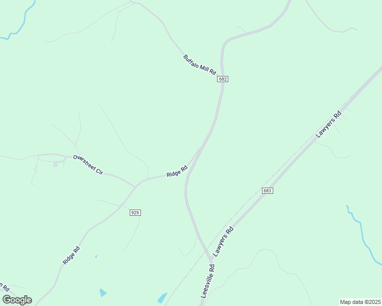 map of restaurants, bars, coffee shops, grocery stores, and more near 81 Ridge Road in Evington