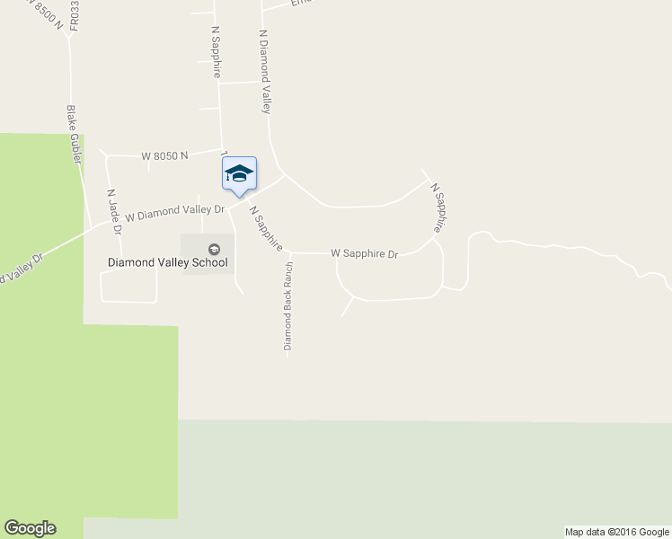 map of restaurants, bars, coffee shops, grocery stores, and more near 1063 West Amethyst Drive in Saint George