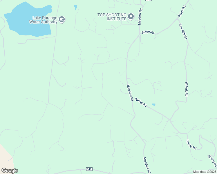 map of restaurants, bars, coffee shops, grocery stores, and more near 51 Lower Road in Durango