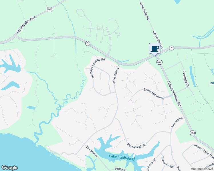 map of restaurants, bars, coffee shops, grocery stores, and more near 3309 Timber Ridge in Williamsburg