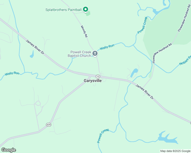 map of restaurants, bars, coffee shops, grocery stores, and more near 13901 James River Drive in Hopewell