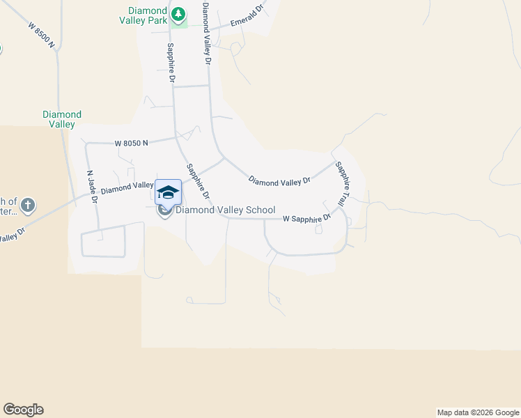 map of restaurants, bars, coffee shops, grocery stores, and more near 1112 West Sapphire Drive in St. George