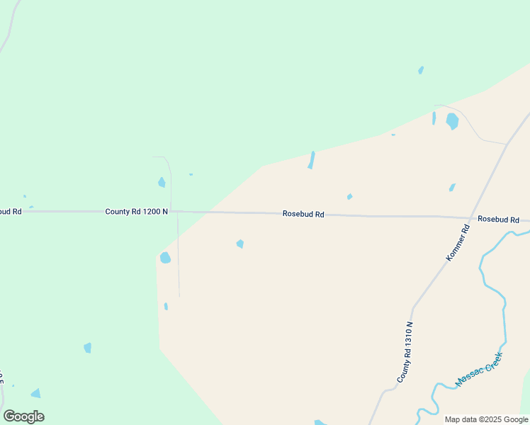 map of restaurants, bars, coffee shops, grocery stores, and more near 5160 County Road 1200 North in Metropolis
