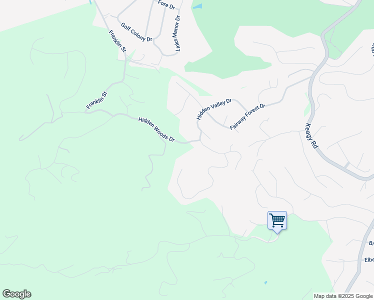 map of restaurants, bars, coffee shops, grocery stores, and more near 6424 Hidden Woods Drive in Roanoke