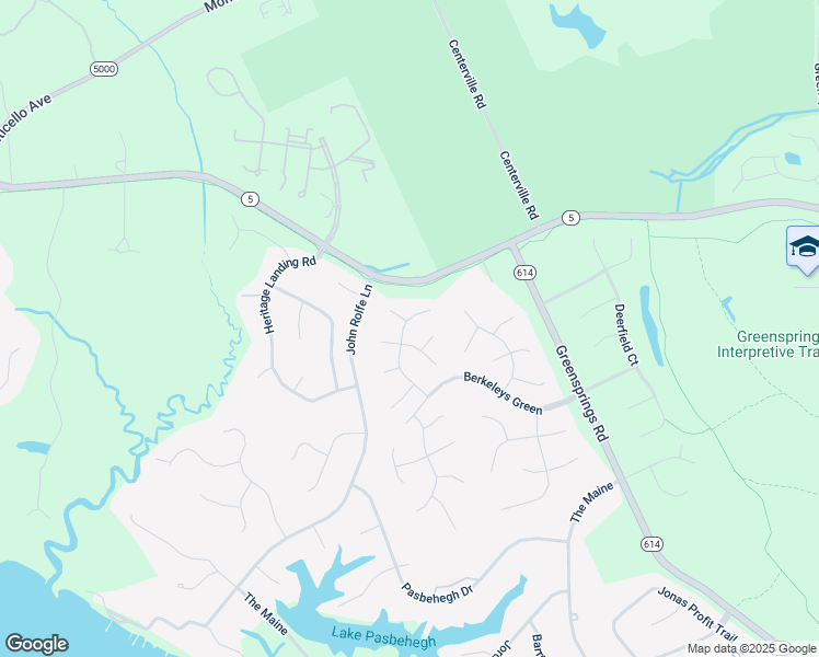 map of restaurants, bars, coffee shops, grocery stores, and more near 3428 Southport Trail in Williamsburg