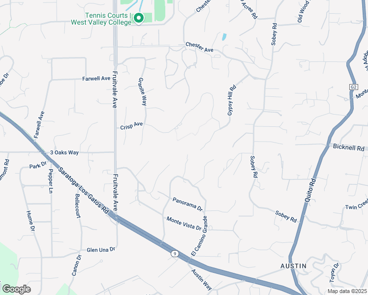 map of restaurants, bars, coffee shops, grocery stores, and more near 19272 Crisp Avenue in Saratoga
