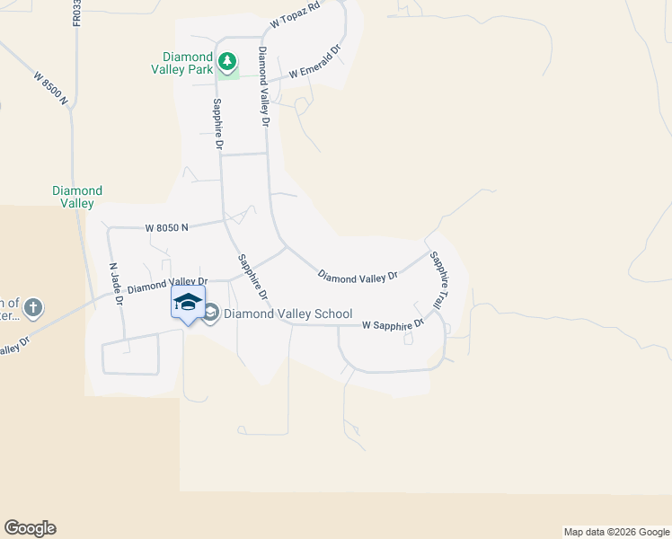 map of restaurants, bars, coffee shops, grocery stores, and more near 1122 W Diamond Valley Dr in St George