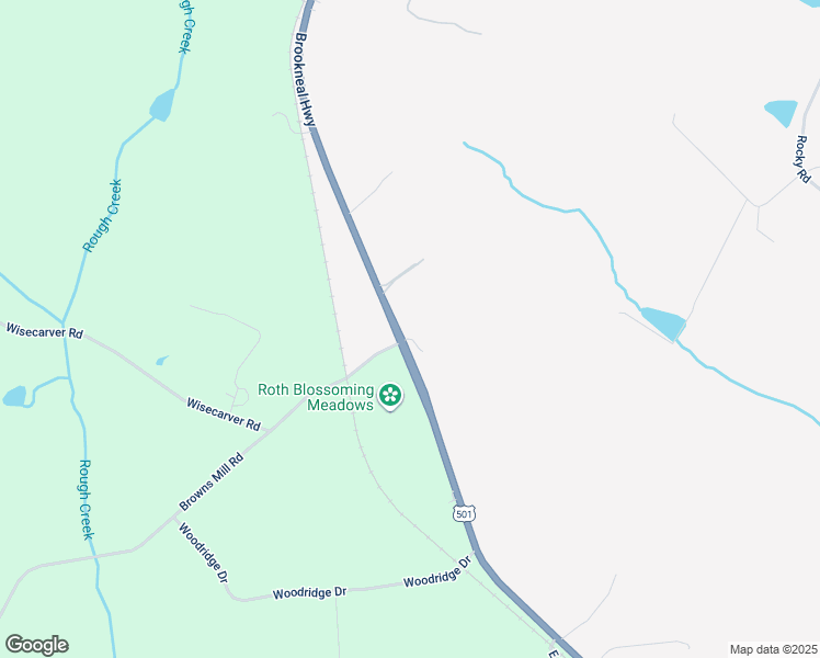 map of restaurants, bars, coffee shops, grocery stores, and more near 56 Alexander Lane in Rustburg