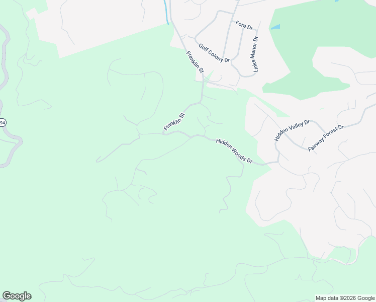 map of restaurants, bars, coffee shops, grocery stores, and more near 6734 Hidden Woods Drive in Roanoke