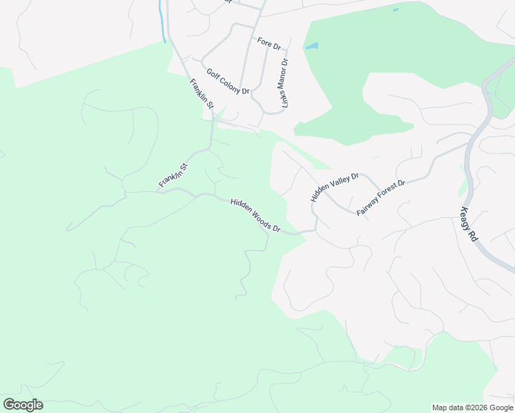 map of restaurants, bars, coffee shops, grocery stores, and more near 6519 Hidden Woods Dr in Roanoke