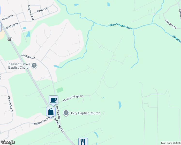 map of restaurants, bars, coffee shops, grocery stores, and more near 7701 Scottsdale Way in Prince George