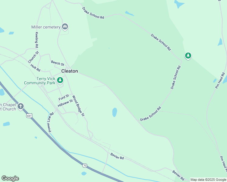 map of restaurants, bars, coffee shops, grocery stores, and more near 3111 State Route 2584 in Central City