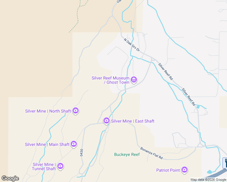 map of restaurants, bars, coffee shops, grocery stores, and more near 1991 Silver Reef Road in Leeds