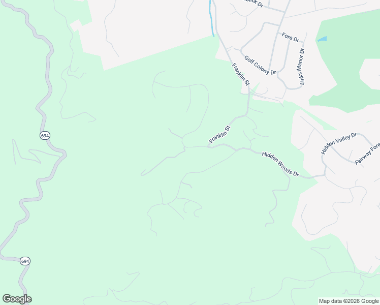map of restaurants, bars, coffee shops, grocery stores, and more near 3448 Franklin St in Roanoke