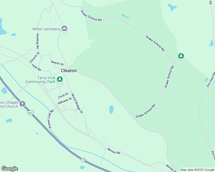 map of restaurants, bars, coffee shops, grocery stores, and more near 3111 State Route 2584 in Central City