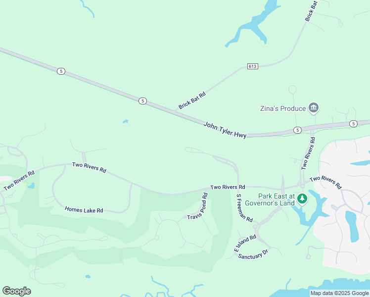 map of restaurants, bars, coffee shops, grocery stores, and more near 3184 Parkside Lane in Williamsburg