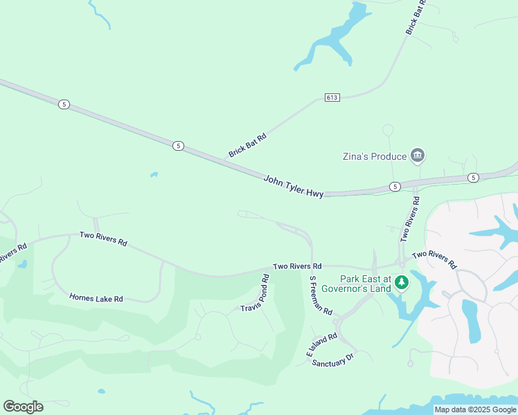 map of restaurants, bars, coffee shops, grocery stores, and more near 3184-3198 Parkside Ln in Williamsburg
