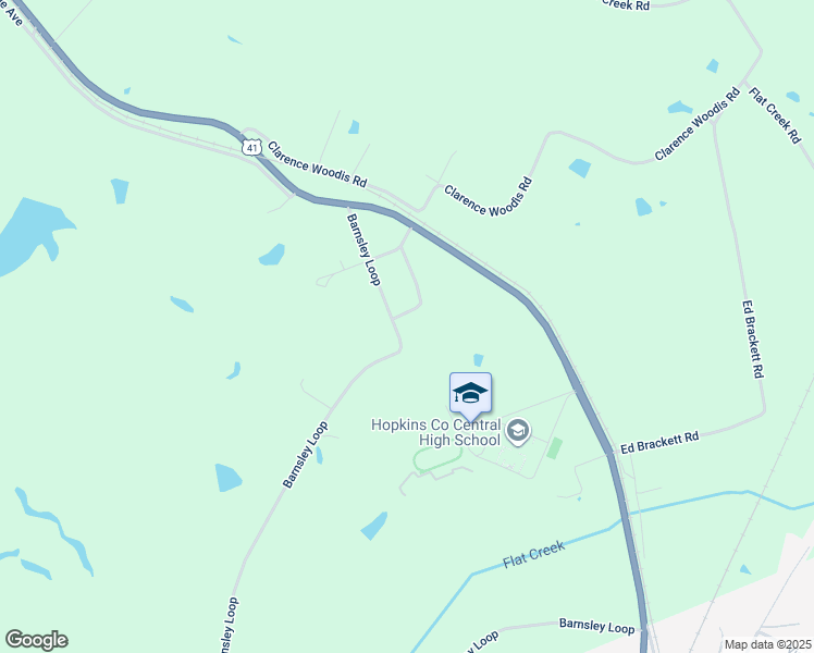 map of restaurants, bars, coffee shops, grocery stores, and more near 262 Barnsley Loop in Madisonville